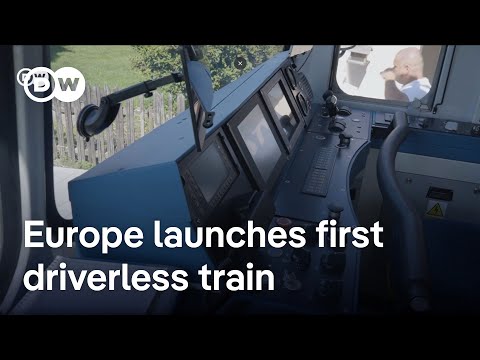 Europe’s first driverless train launched in Czech Republic | DW News
