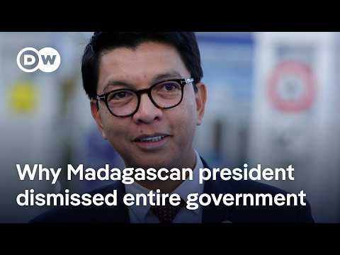 Madagascar’s president dismisses government amid deadly protests | DW News