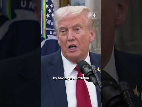 Trump threatens ‘irreversible’ cuts if the government shuts down