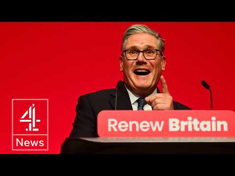 Starmer bashes Farage as he tries to reassure voters in speech