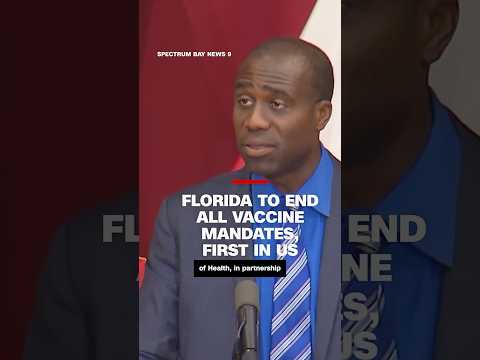 Florida to end vaccine mandates, first in US