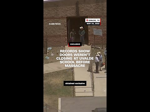 Maintenance records show doors were not closing at Robb Elementary before shooting