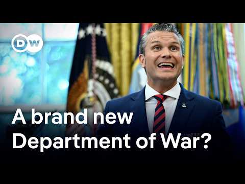 Why Trump wants to rebrand the Pentagon | DW News