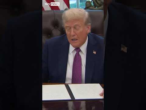 US President Donald Trump rebrands Department of Defense as Department of War