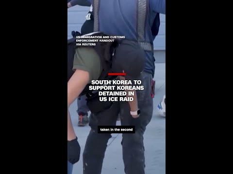 South Korea to support Koreans detained in US ICE raid