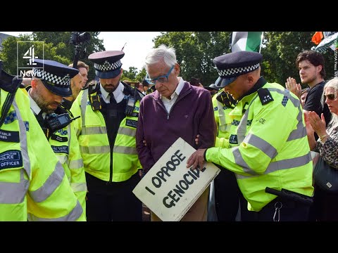 Clashes and arrests at Palestine Action protest in London