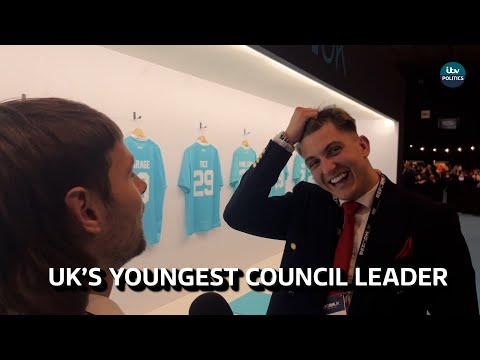 Reform UK’s George Finch, the UK’s youngest council leader