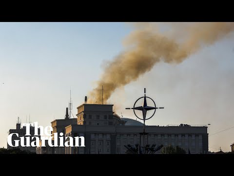 Largest Russian drone strike hits Ukraine’s capital Kyiv