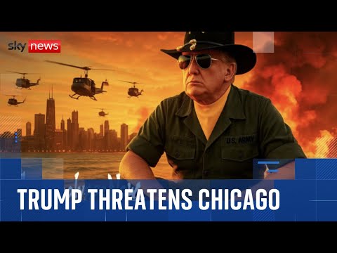 Trump threatens ‘war’ on Chicago in immigration crackdown