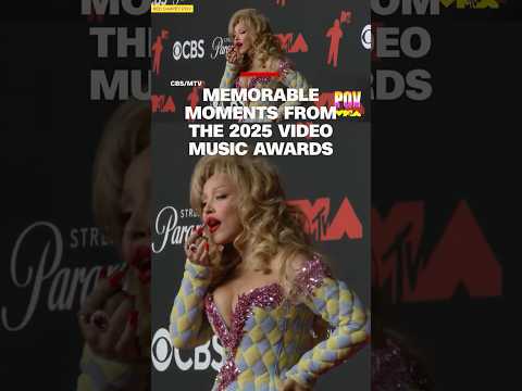 Memorable moments from the 2025 Video Music Awards