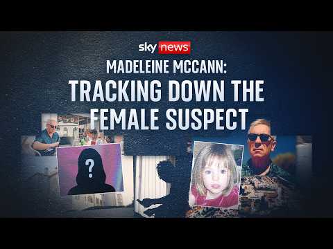 The hunt for the female suspect in the case of Madeleine McCann