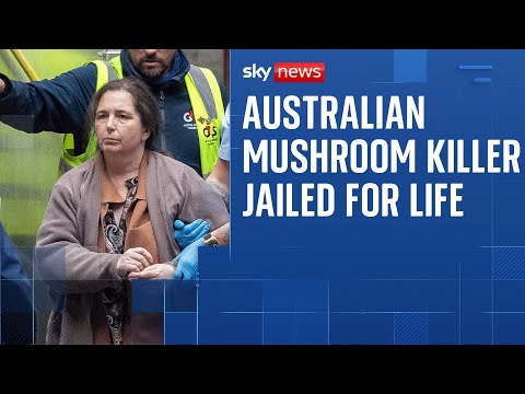 Australian mother jailed for life after serving poisonous mushroom lunch