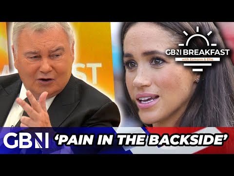‘Pain in the backside!’ | Eamonn Holmes RIPS into Meghan Markle as he claims ‘she’s the problem’