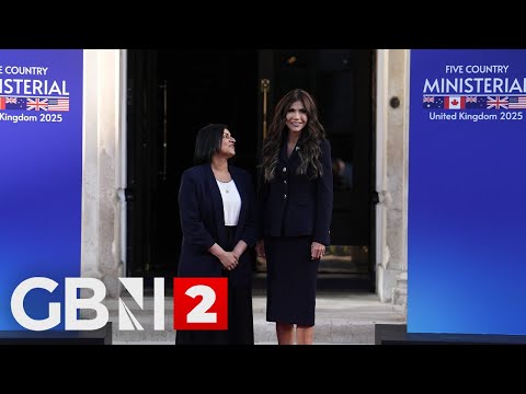 WATCH: Home Secretary Shabana Mahmood at the Five Country Ministerial meeting