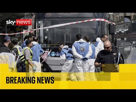 At least six killed in shooting in Jerusalem | Sky News coverage