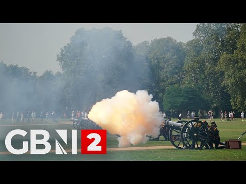 WATCH: Gun salute marks third anniversary of King’s accession to the throne