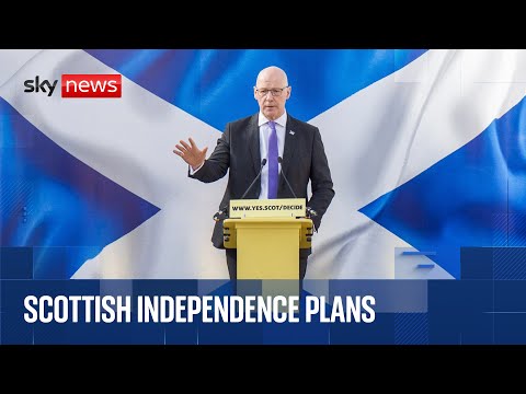 Scotland’s First Minister lays out Scottish independence plans