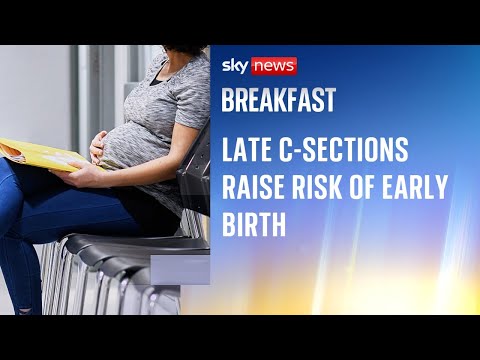 Study finds late c-sections raise risk of early birth in later pregnancies