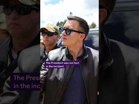 Ecuador President’scar attacked