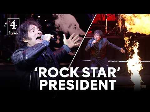 Argentina: Milei headlines concert amid economy crash