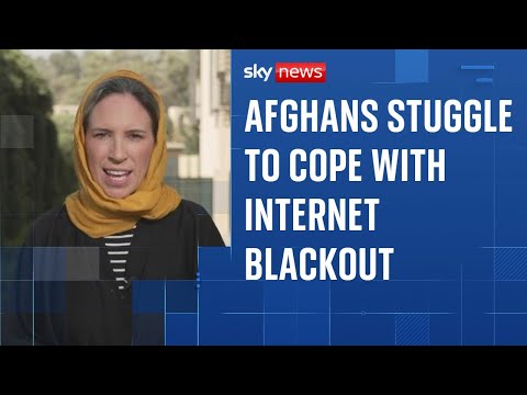 Nationwide internet blackout continues in Afghanistan