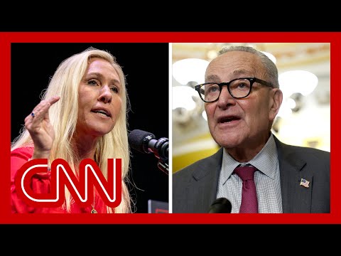 ‘Representative Greene said it perfectly’: Hear Schumer praise MTG’s health care stance