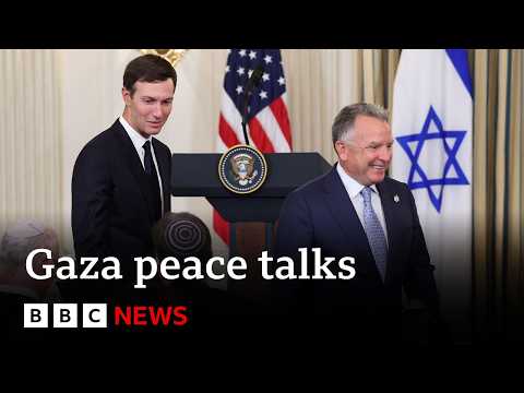 Steve Witkoff and Jared Kushner join Gaza peace talks in Egypt | BBC News