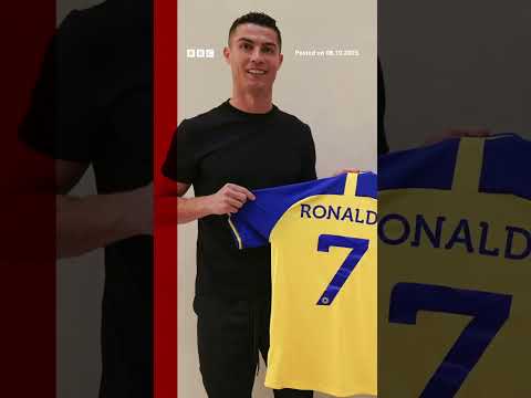 Cristiano Ronaldo becomes first billionaire footballer. #CristianoRonaldo ##BBCNews