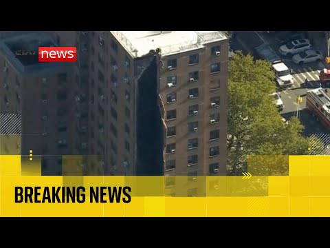 New York City high-rise apartment partially collapses