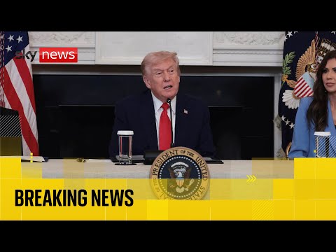 Trump says he may visit Middle East by end of week | Watch live speech at White House