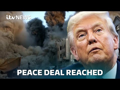 Israel and Hamas agree to first phase of Gaza peace plan, Donald Trump says | ITV News