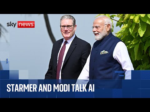 Starmer and Modi address JioWorld FinTech conference