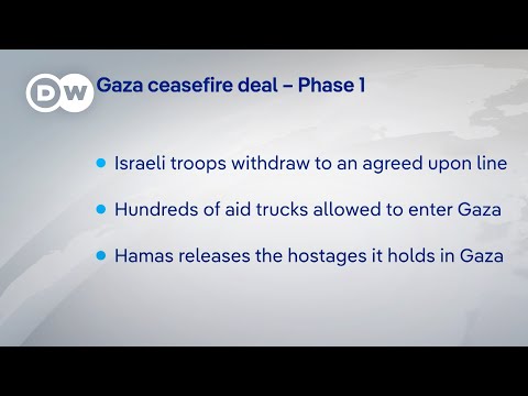 How will Phase 1 of a Gaza ceasefire play out? | DW News