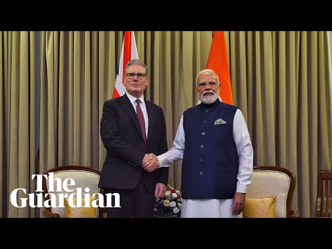 Keir Starmer holds a news conference in Mumbai – watch live