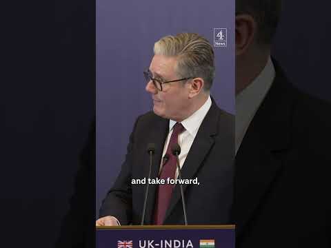 Starmer on Trump getting a Nobel Peace Prize