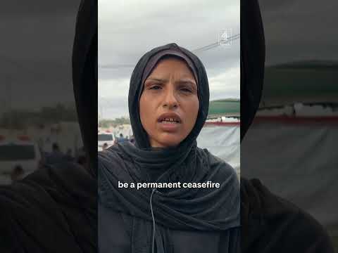 Palestinians in Gaza react to peace deal