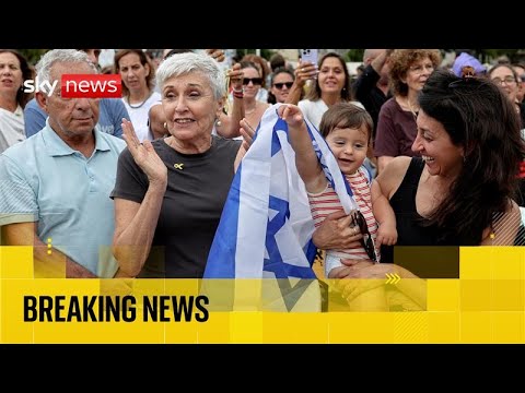 Israel and Hamas sign off first phase of Gaza peace plan | Sky News coverage