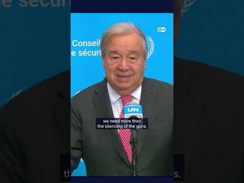 Guterres: UN ready to deliver aid to Gaza | DW News