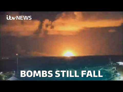 Israel strikes Gaza as world awaits ceasefire sign-off | ITV News