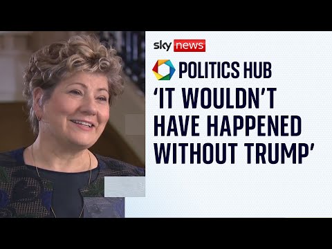 Thornberry ‘delighted’ with peace plan and ‘relaxed’ about Blair’s role in future Gaza governance