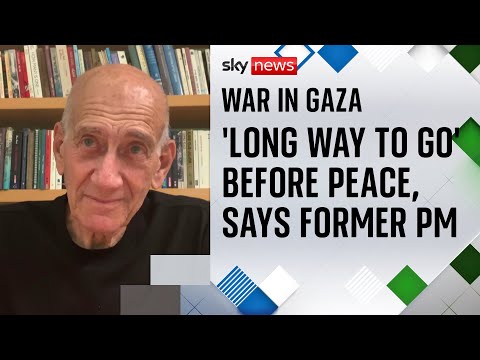‘Long way to go’ before substantial peace says former Israeli PM