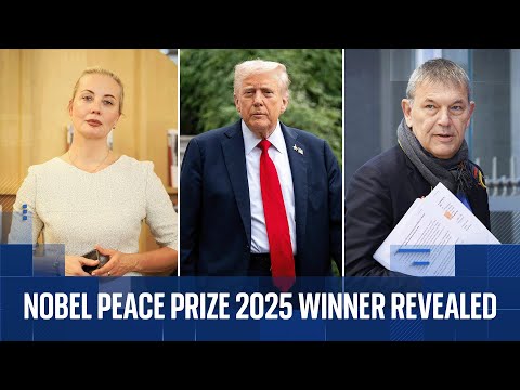 2025 Nobel Peace Prize winner announced