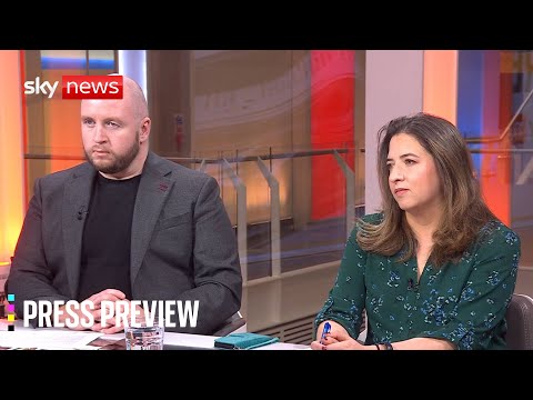 Sky News Press Preview | Thursday 9 October 2025 | Henry Hill and Rachel Cunliffe