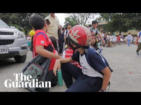 A 7.6 magnitude earthquake rocks the Philippines