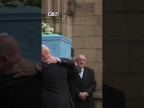 Boxing legend Ricky Hatton’s coffin carried into Manchester Cathedral