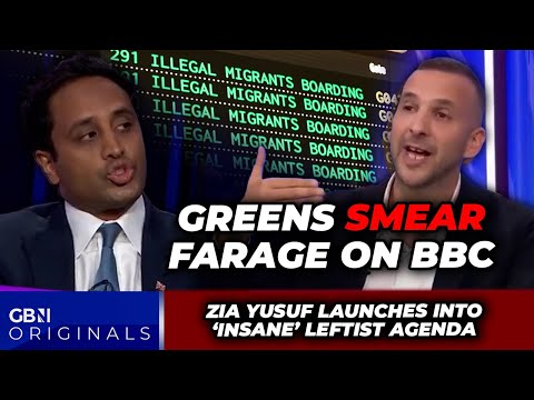 WATCH: Zia Yusuf CONFRONTS ‘INSANE’ Greens after shocking Reform UK SMEAR on BBC Question Time