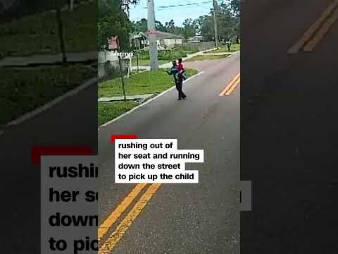 Tampa bus driver saves lost child