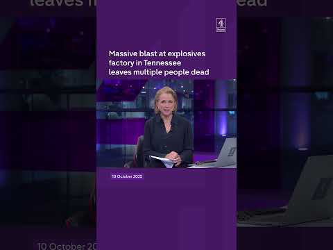 Massive blast at Tennessee explosives factory