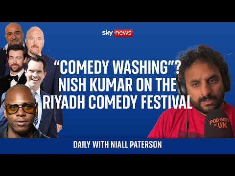 No laugh matter: Is Saudi festival a case of ‘comedy washing’? | Daily Podcast with Niall Paterson