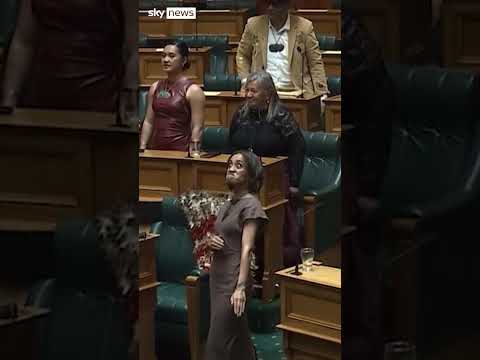 Haka takes over parliament